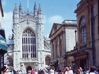 The wonderful  Bath Abbey